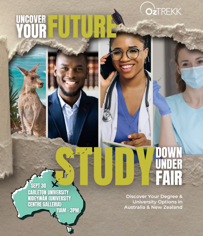 Study Down Under Fair. Discover your degree and university options in Australia and New Zealand.